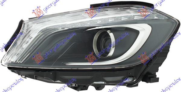 HEAD LAMP Bi-XENON AFS W/LED DRL (HELLA)
