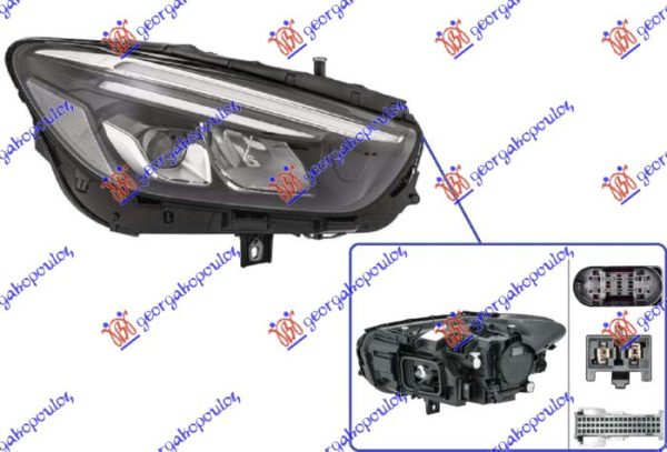 HEAD LAMP FULL LED (W/O LOGO) (HELLA)
