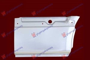 KRAJ ZADNJEG BLATOBRANA (PREDNJI DEO) JEDNA GUMA - SREDNJA SASIJA (3924 mm) (64 cm) LEVO