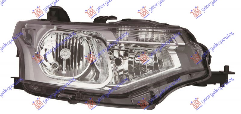 FAR ELEKTRICNI CRNI (DEPO) DESNO
