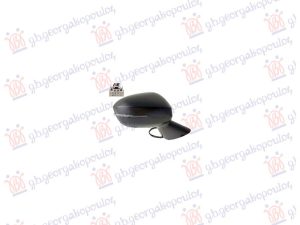 DOOR MIRROR ELECTRICAL HEATED PRIMED (W/SIDE LAMP) (6Pin) (A QUALITY) (CONVEX GLASS)