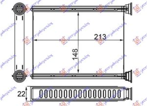 GREJAC KABINE 1.6 TURBO (148x215)
