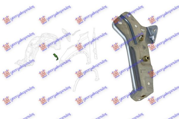 NOSAC BLATOBRANA ALUMINIJUM DESNO