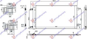 HLADNJAK KLIME 1.4i 16V B14XE (692x378x12)