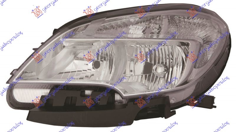 FAR ELEKTRICNI (H7/HB3) (TYC) LEVO