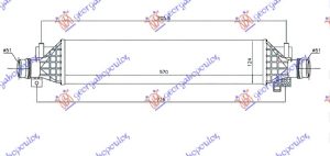 HLADNJAK INTERKULERA 1.4i 16V TURBO A14-B14NET