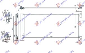 HLADNJAK KLIME 1.6 CDTi (788x356x16)