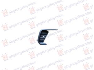 FRONT BUMPER GRILLE (W/BLACK BEZEL) (W/PDC HOLE) (W/RADAR BRACKET)