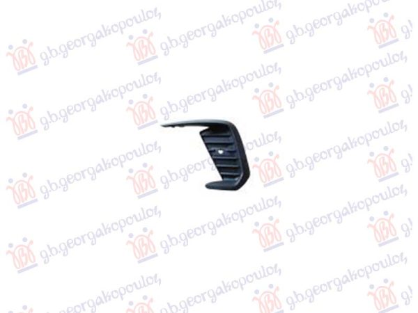FRONT BUMPER GRILLE (W/BLACK BEZEL) (W/PDC HOLE) (W/RADAR BRACKET)