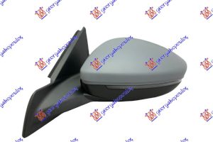RETROVIZOR ELEKTRICNI SA GREJACEM PM (ELEKTRO-SKLOPIV) (MIGAVAC LED) (SVETLO) (10 OTV/10 PIN) (KONVEKSNO STAKLO) LEVO