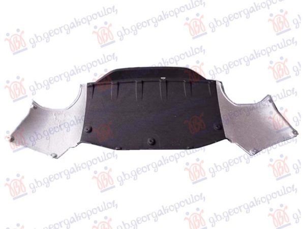 REAR UNDERBODY COVER PLASTIC (W/ALUMINIUM PAD)