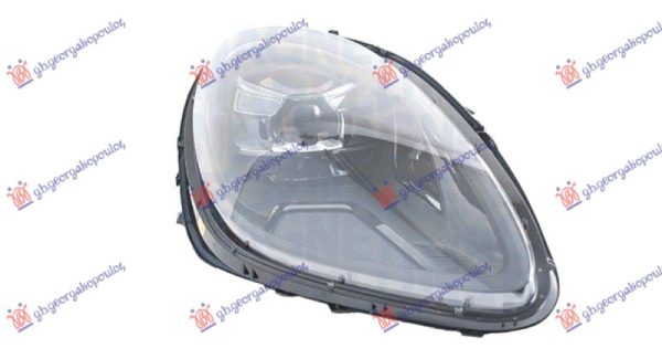 HEAD LAMP FULL LED (PDLS) BLACK (E) (MARELLI)