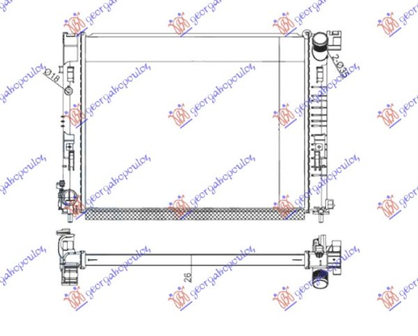 HLADNJAK MOTORA 1.5 Blue DCI Micro Hybrid DIZEL (MANUELNI) (510x398)