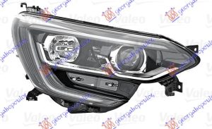 FAR ELEKTRICNI (H7/H7) CRNI SA LED DNEVNIM SVETLOM (VALEO) DESNO