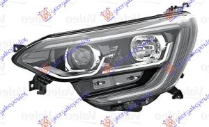 FAR ELEKTRICNI (H7/H7) CRNI SA LED DNEVNIM SVETLOM (VALEO) LEVO