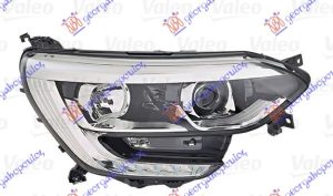 FAR ELEKTRICNI (H7/H7) HROM SA LED DNEVNIM SVETLOM (VALEO) DESNO