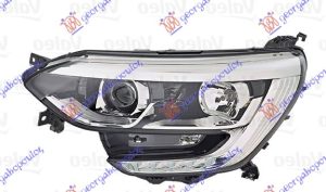 FAR ELEKTRICNI (H7/H7) HROM SA LED DNEVNIM SVETLOM (VALEO) LEVO