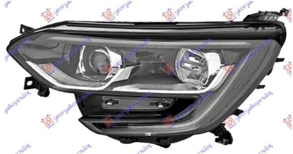 FAR ELEKTRICNI CRNI (H7/H7) SA LED DNEVNIM SVETLOM (TYC) LEVO