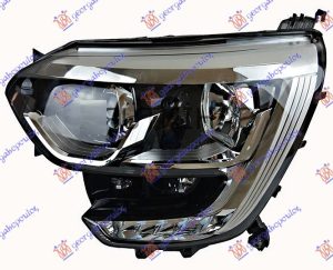 FAR ELEKTRICNI (H7/H7) HROM SA LED DNEVNIM SVETLOM (VALEO) LEVO
