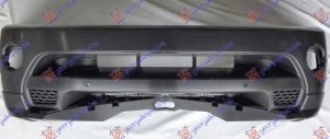 FRONT BUMPER 2010- PRIMED (STYLING PACKET) (W/6 PDC & CAMERA)