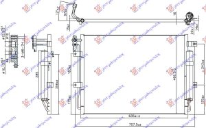 HLADNJAK KLIME 3.0 TD DIZEL (635x466x16) 2010-