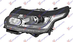 HEAD LAMP Bi-XENON 2016- (VALEO)