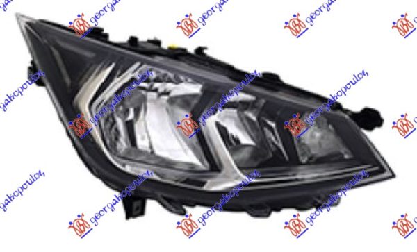 FAR ELEKTRICNI (H7/H7) (SA MOTOROM) SA LED DNEVNIM SVETLOM (TYC) DESNO