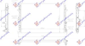 HLADNJAK MOTORA 1.0 TGI/1.0 TSI BENZIN - 1.6 TDI DIZEL (MANUELNI/AUTOMATSKI) (650x439)