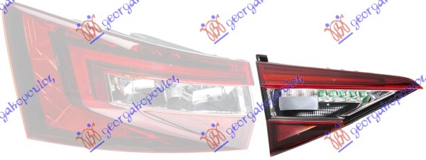 STOP LAMPA UNUTRASNJA KARAVAN CELA LED ZATAMNJENA (HELLA) LEVO