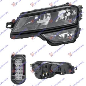FAR ELEKTRICNI (H7/H8) SA LED DNEVNIM SVETLOM (HELLA) LEVO