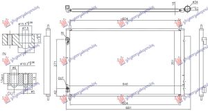 CONDENSER 1.5 HYBRID PETROL -2015 (600x355x16) (KOYO)
