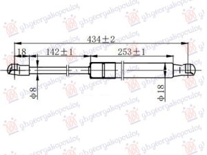 AMORTIZER GEPEK STAKLA (431L-120N)