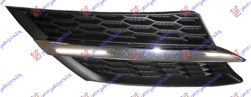 PVC MASKA CRNA (HROM LAJSNA) DESNO