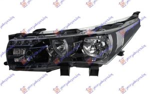 FAR ELEKTRICNI CRNI SA LED DNEVNIM SVETLOM (TYC) LEVO