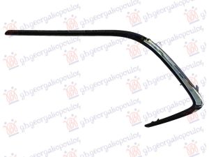 FRONT BUMPER GRILLE MOULDING BLACK