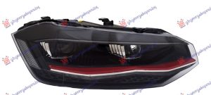 FAR LED (CRVENA LAJSNA) (VALEO TIP) (GTI) (TYC) DESNO