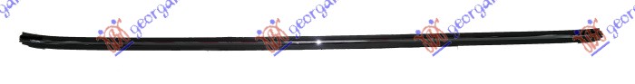 FRONT BUMPER MIDDLE MOULDING BLACK/CHROME -2023