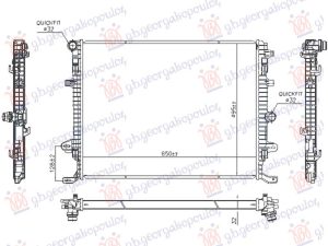 HLADNJAK MOTORA 1.4/2.0 BENZIN - 2.0 DIZEL (650x494)