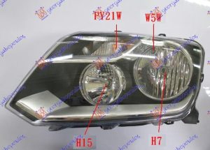 FAR ELEKTRICNI (H7/H15) 2013- (VALEO) LEVO