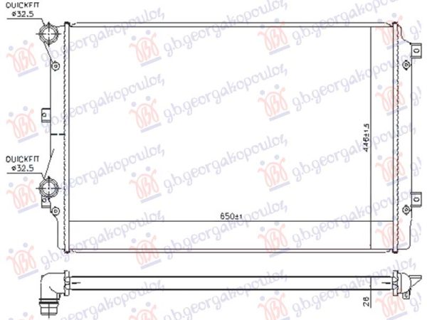 HLADNJAK MOTORA DODATNI 1.4 BENZIN/HIBRID (650x450)