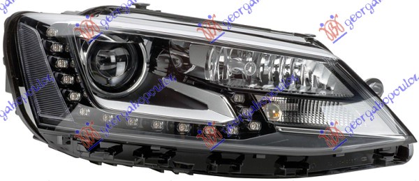 HEAD LAMP Bi-XENON AFS W/LED DRL (HELLA)