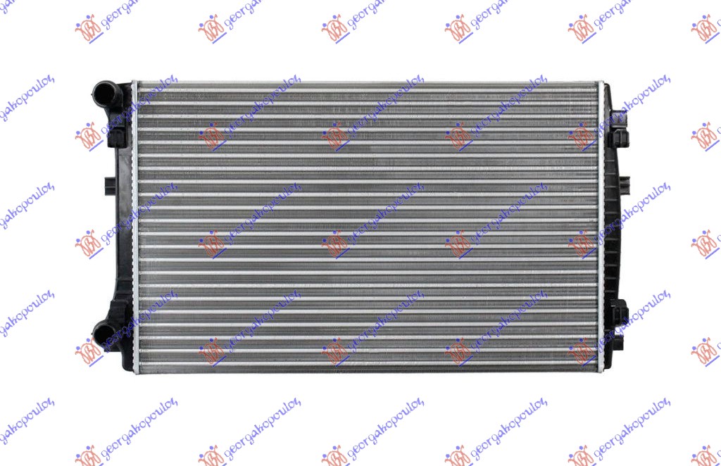 HLADNJAK MOTORA 1.0 TSi/1.2/1.4 TFSi BENZIN / 1.6/2.0 TDi DIZEL (650x400) (MEHANICKI SPOJ)