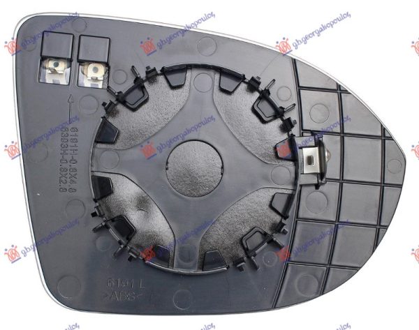 STAKLO RETROVIZORA SA GREJACEM (razmak 2.8mm PIN) LEVO