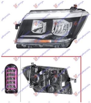 FAR ELEKTRICNI (H7/H15) (DEPO) LEVO