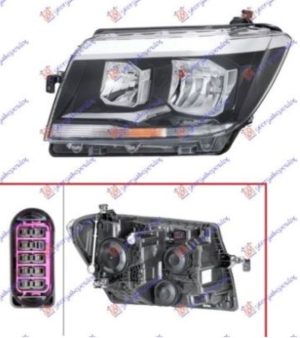 FAR ELEKTRICNI (H7/H15) (TYC) LEVO