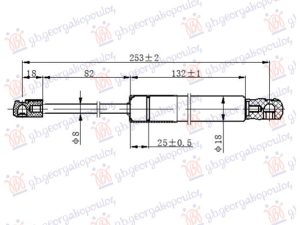 AMORTIZER HAUBE (253L-410N)